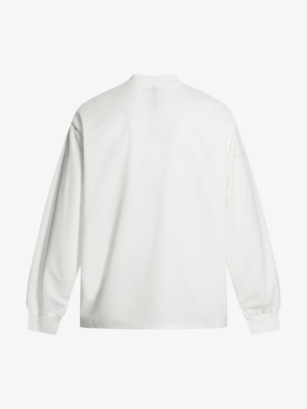 Red Long Sleeve Sports Jersey with Bold Number and Logo – Athletic Team Tee for Fall and Winter