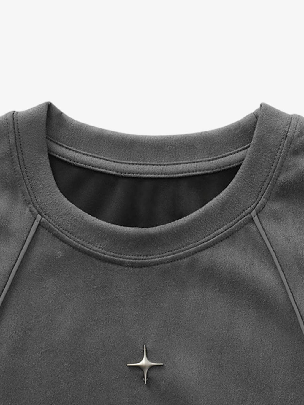 Oversized T-Shirt with Unique Stitching Design – Casual Streetwear Tee for Men