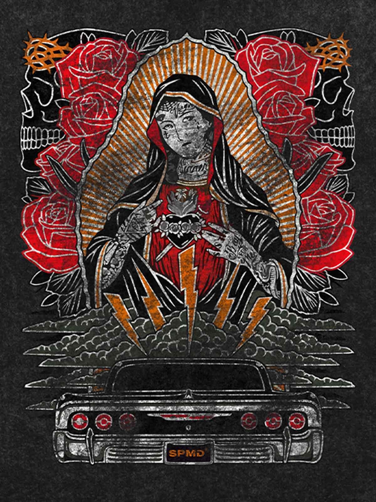 Vintage-Inspired Graphic T-Shirt with Car Illustration – Casual Cotton Streetwear Tee for Spring and Summer