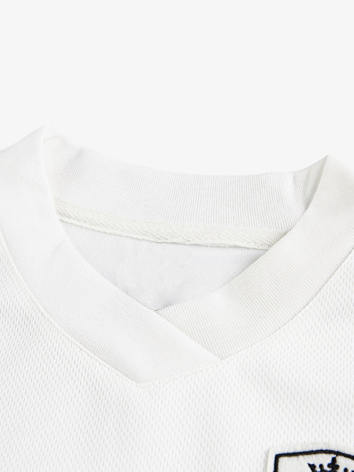 Red Long Sleeve Sports Jersey with Bold Number and Logo – Athletic Team Tee for Fall and Winter