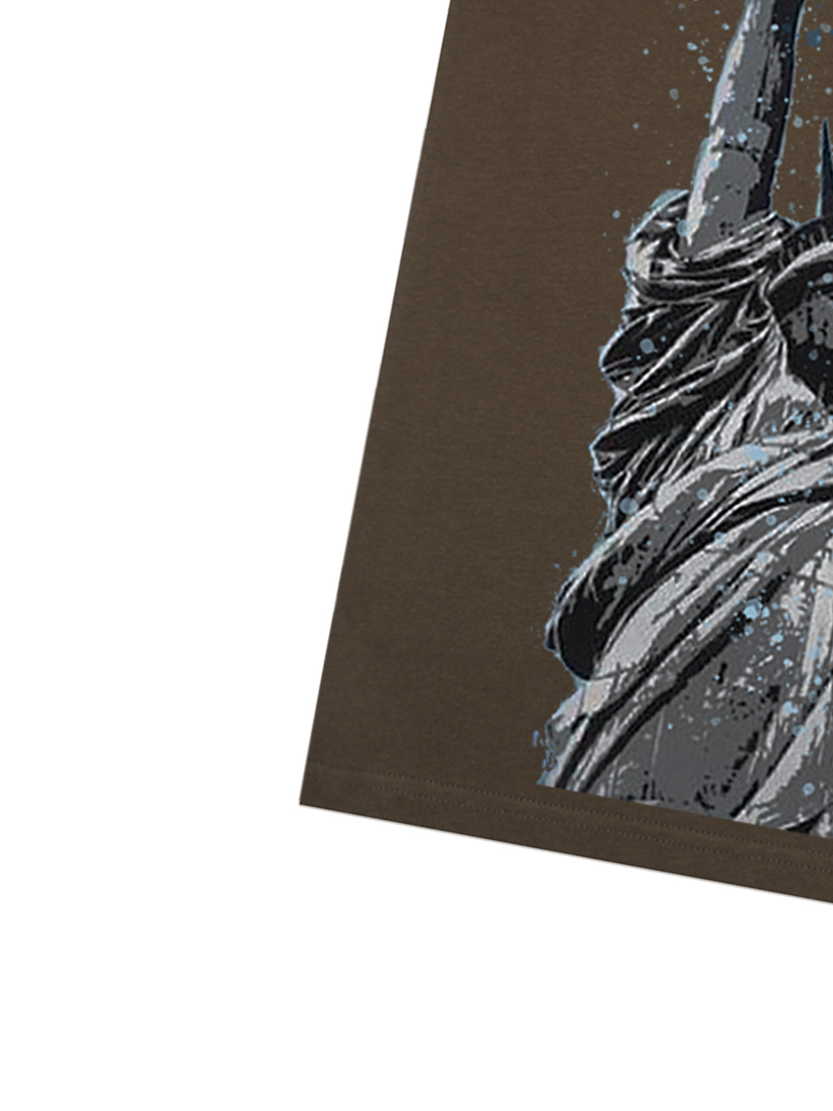 Statue of Liberty Graphic T-Shirt for Men – Casual Streetwear Tee for Spring and Summer