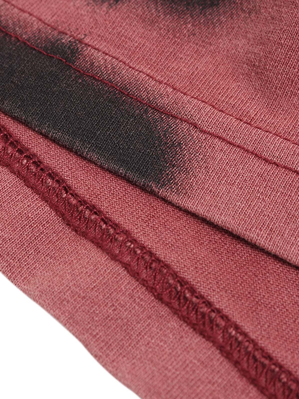 Tie-Dye Graphic T-Shirt – Casual Cotton Blend Short Sleeve Tee for Men and Women