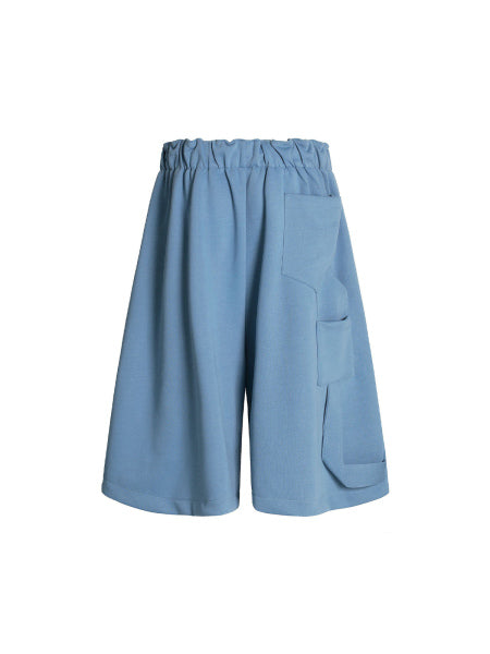 Men’s Casual Cropped Pants with Drawstring Waist and Side Pockets – Lightweight Warm-Weather Essentials