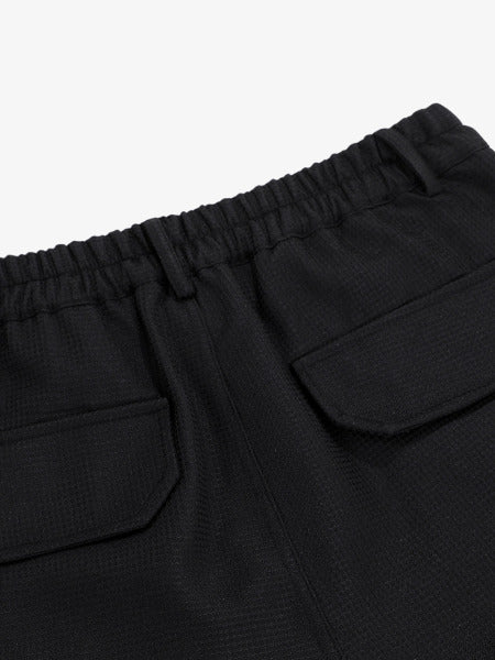 High-Waist Black Trousers with Crystal Waistband – Chic Office & Casual Pants for Fall/Winter