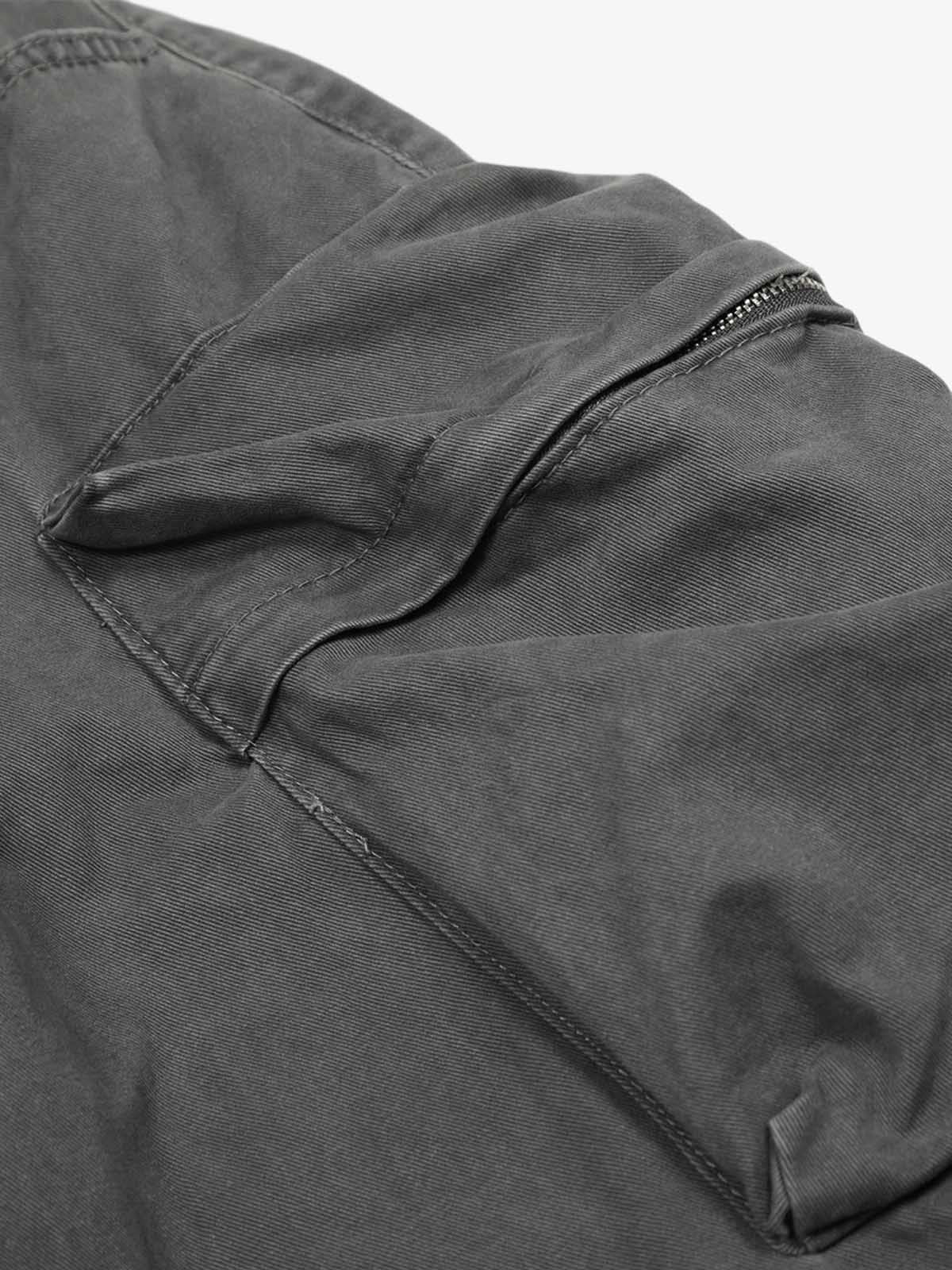 Men’s Utility Cargo Pants with Adjustable Ties – Functional Streetwear for Spring to Fal