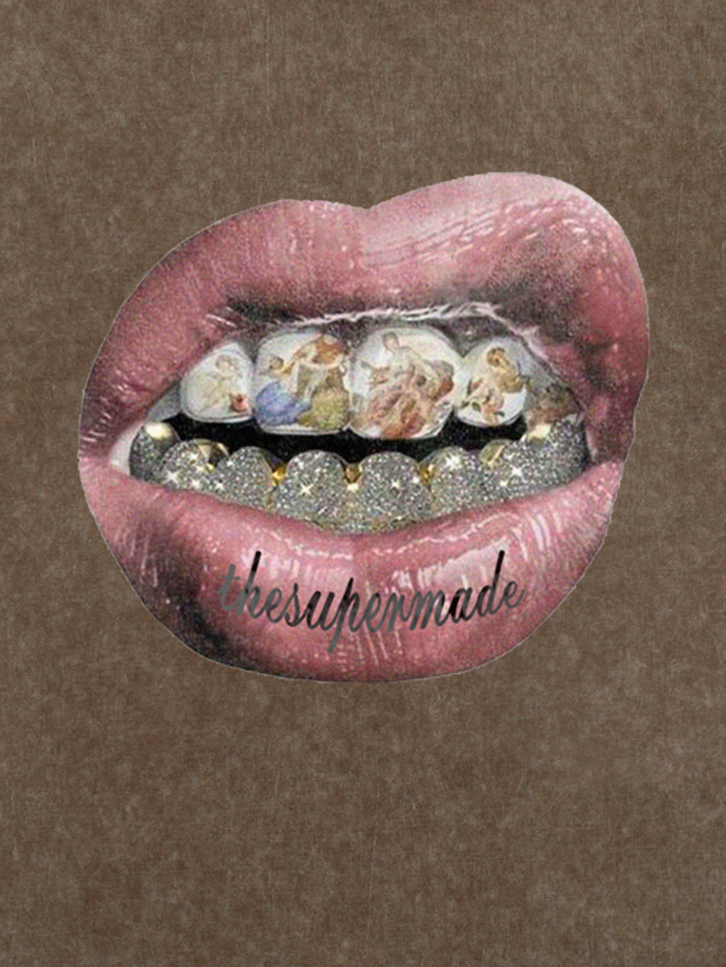 Artistic Lips Graphic T-Shirt – Fashionable Cotton Short-Sleeve Tee for Men and Women