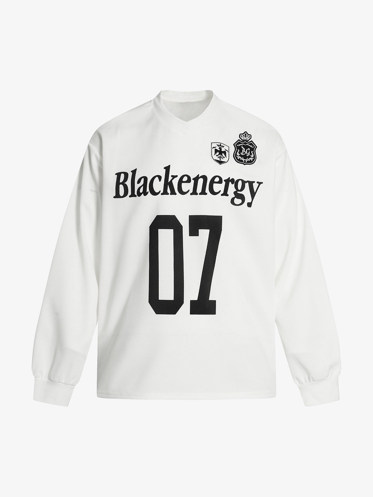 Red Long Sleeve Sports Jersey with Bold Number and Logo – Athletic Team Tee for Fall and Winter