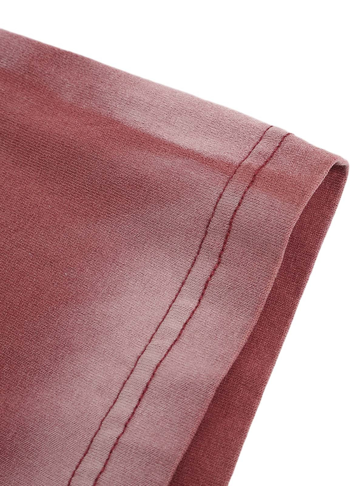 Tie-Dye Graphic T-Shirt – Casual Cotton Blend Short Sleeve Tee for Men and Women