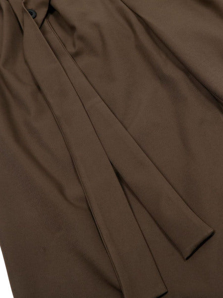 Men’s Wide-Leg Pants with Adjustable Belt and Button Waist – Smart Casual Trousers for Spring/Autumn