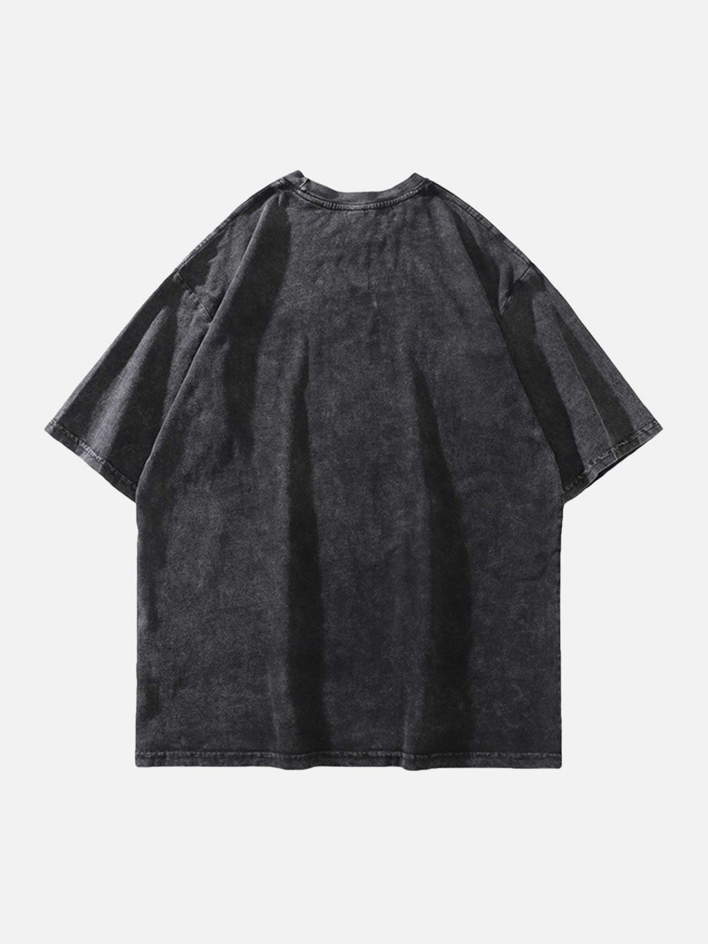 Oversized Graphic T-Shirt – Casual Abstract Art Cotton Tee for Spring and Summer