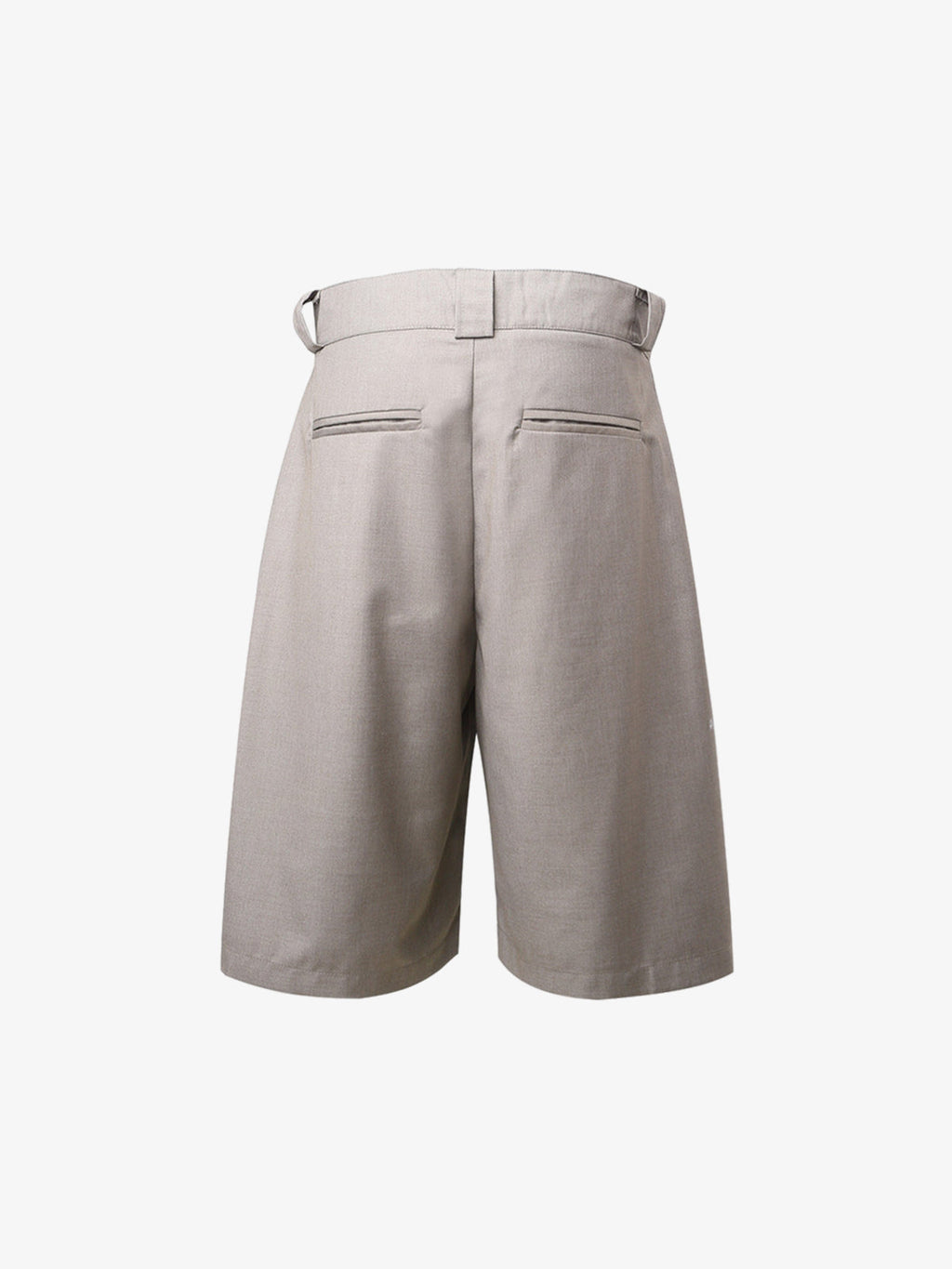 Men’s Black Wide-Leg Shorts with Tassel Accent and Asymmetrical Hem – Stylish Warm-Weather Streetwear