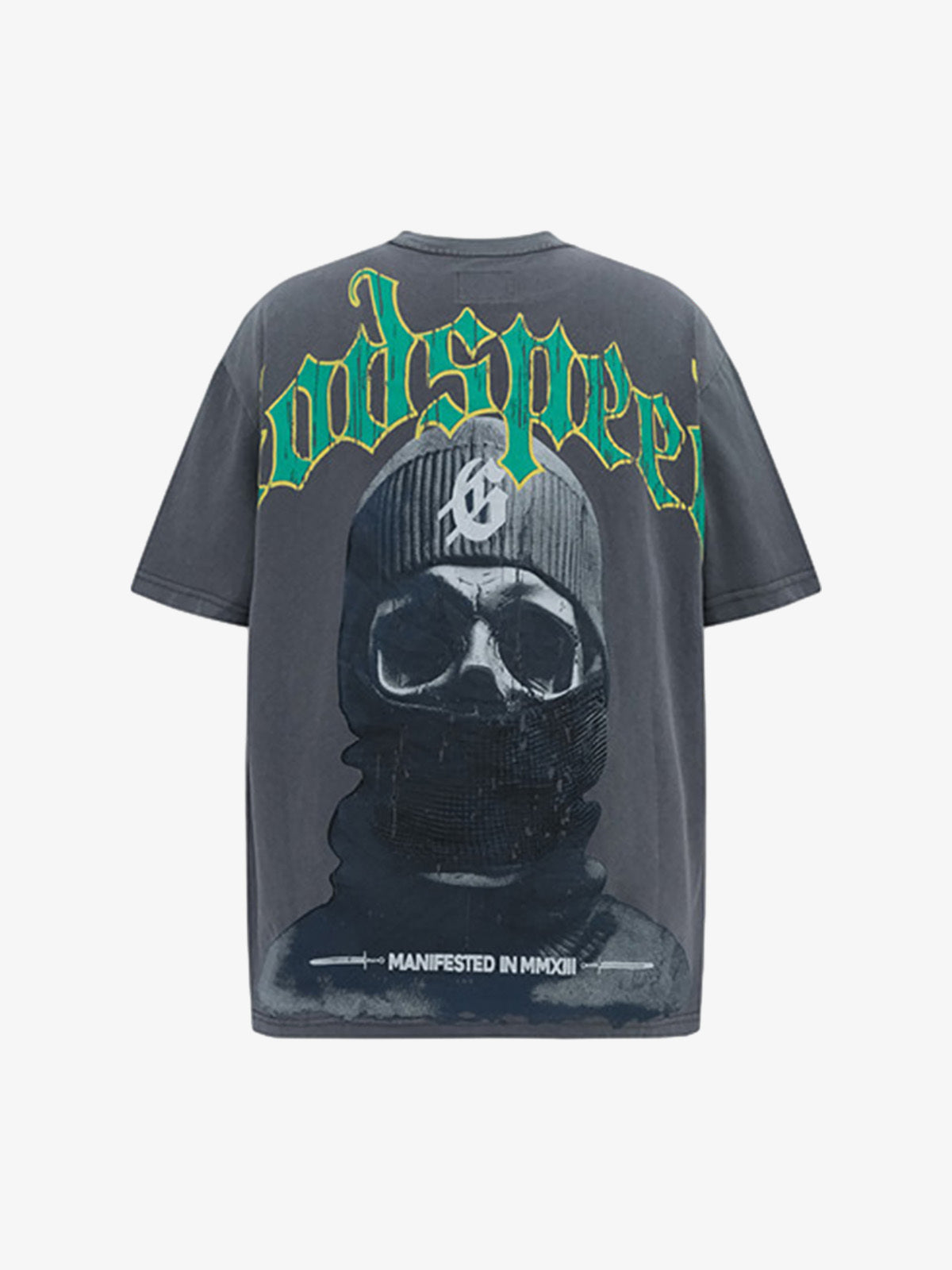 Graphic Skull T-Shirt for Men – Casual Cotton Streetwear Tee for Spring and Summer