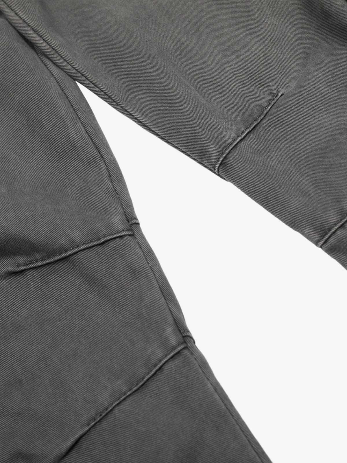 Men’s Utility Cargo Pants with Adjustable Ties – Functional Streetwear for Spring to Fal