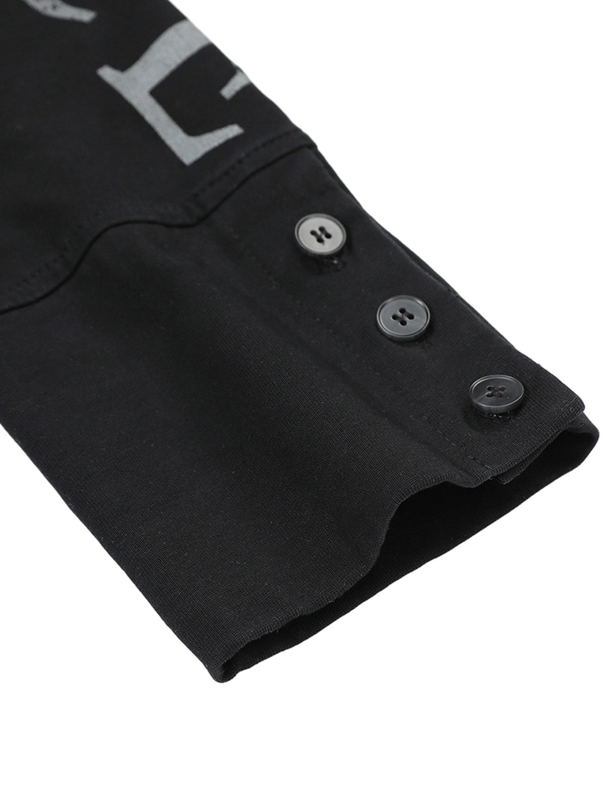 Distressed Number 09 Long Sleeve Top – Sporty Casual Cotton Tee for Spring and Fall