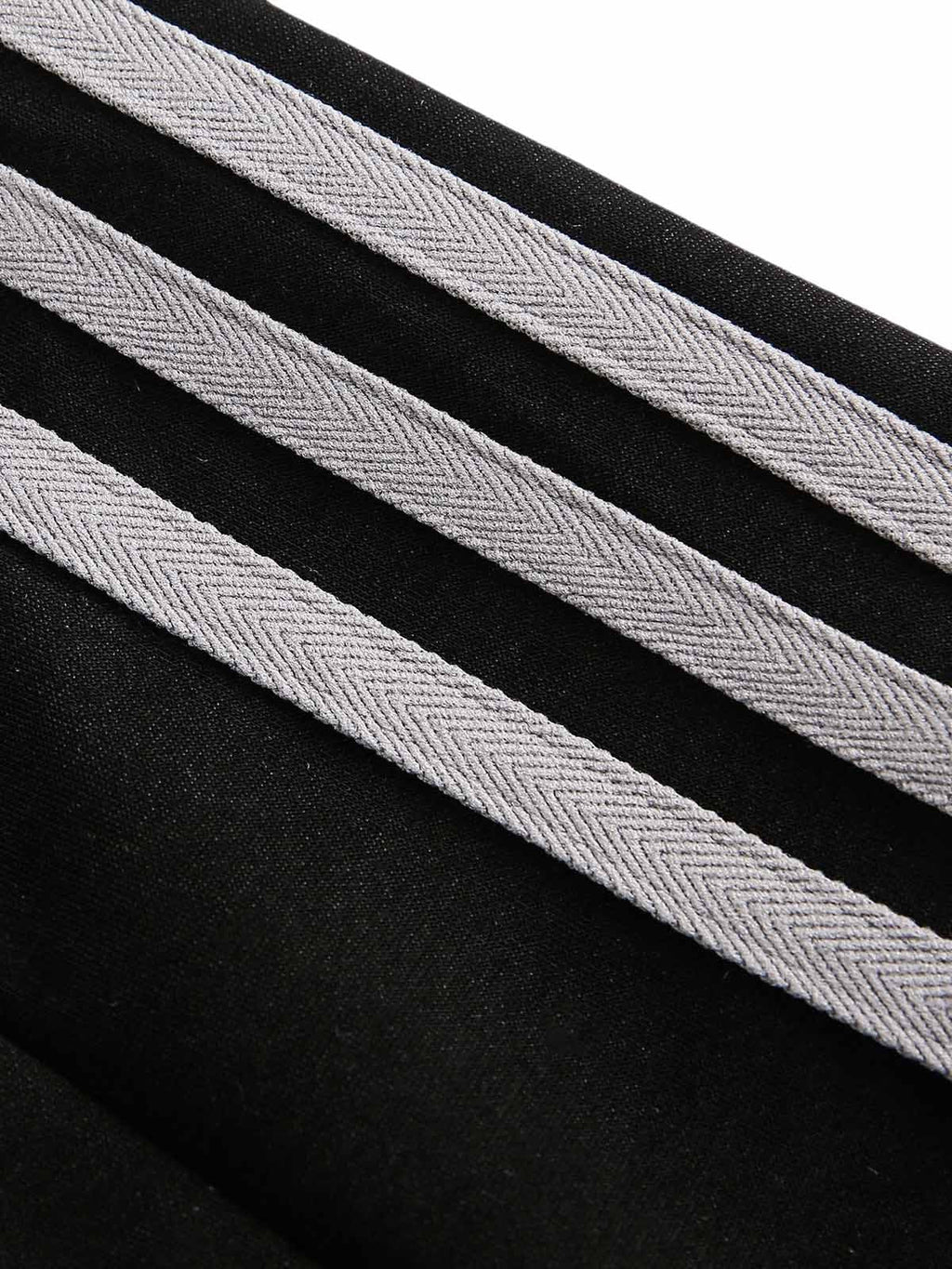 Vintage Heavyweight Sports Bar Long Sleeve Tee – Casual Cotton Blend Shirt with Striped Sleeve Detail