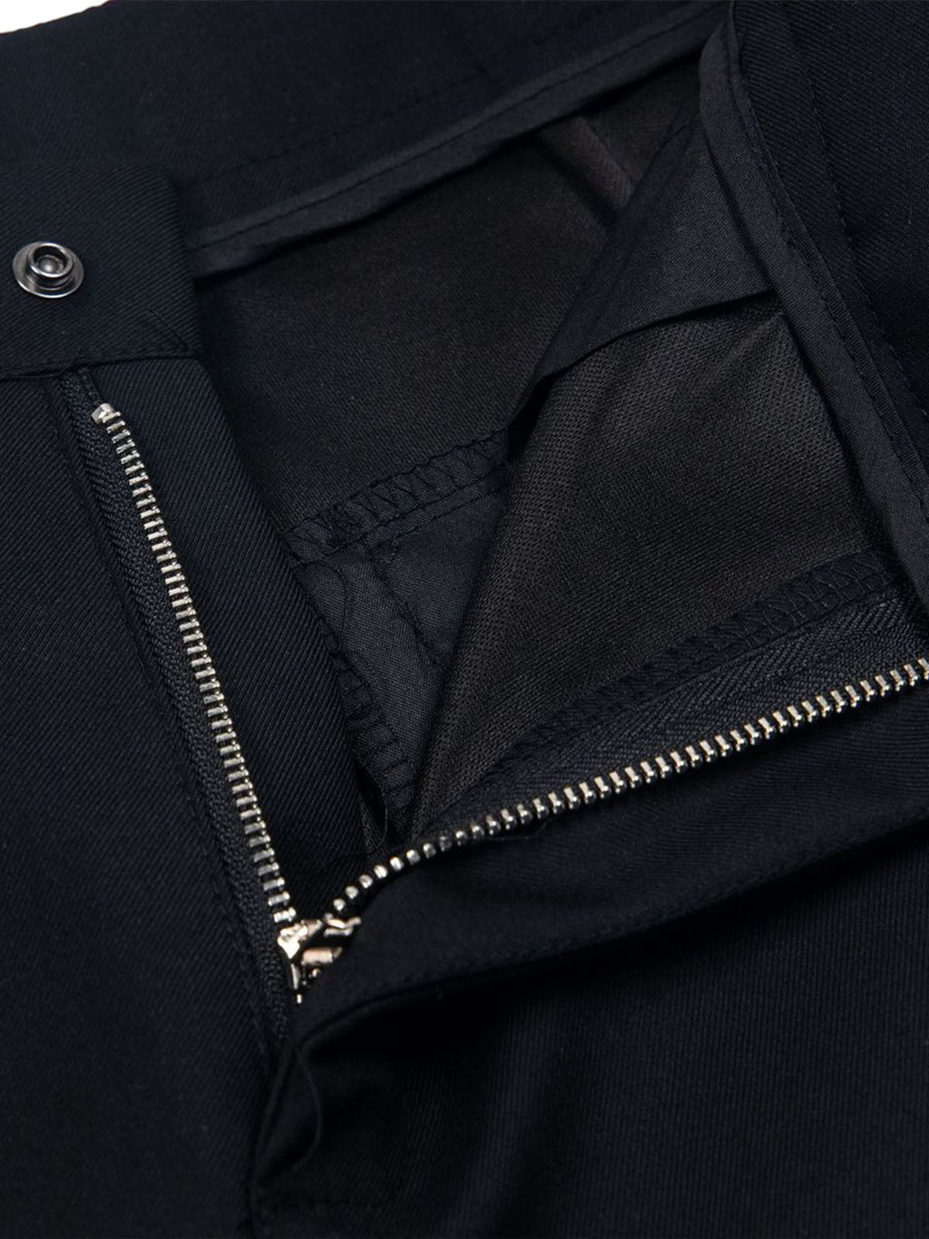 Men’s High-Waist Wide-Leg Trousers with Pleated Front and Side Pockets – Comfortable Everyday Wear