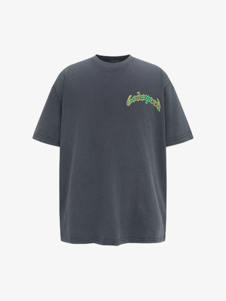 Graphic Skull T-Shirt for Men – Casual Cotton Streetwear Tee for Spring and Summer